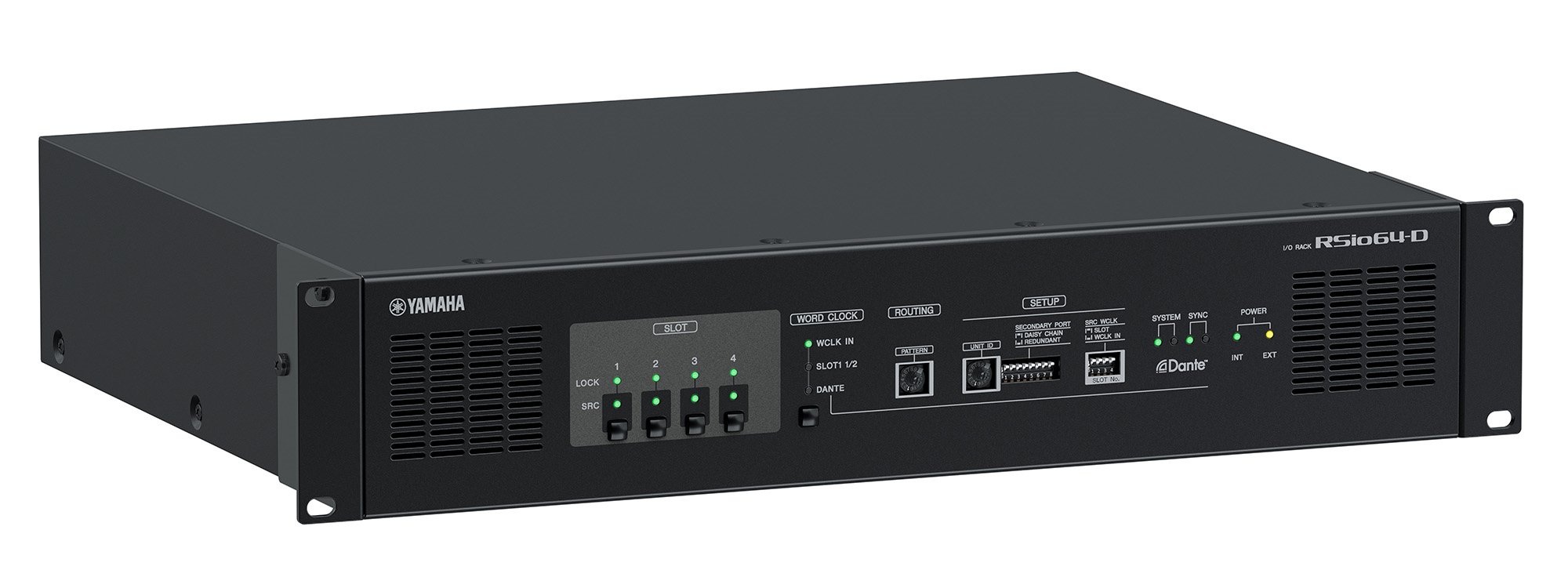 Yamaha Dante Interface Cards and Format Converters - NY64-D, DANTE-MY16-AUD2, AIC128-D, RSio64-D, RMio64-D - view 5