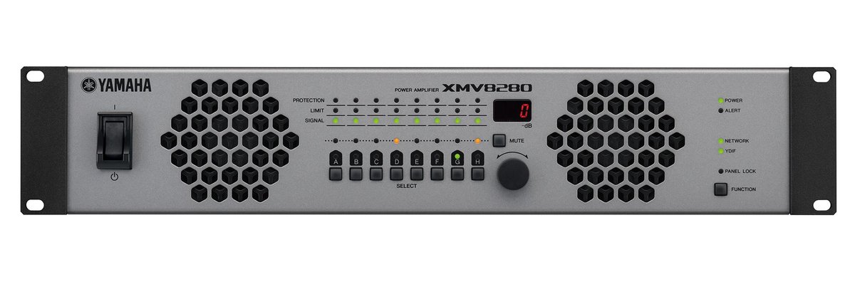 Yamaha XMV Series Multi-Channel Power Amplifier product image