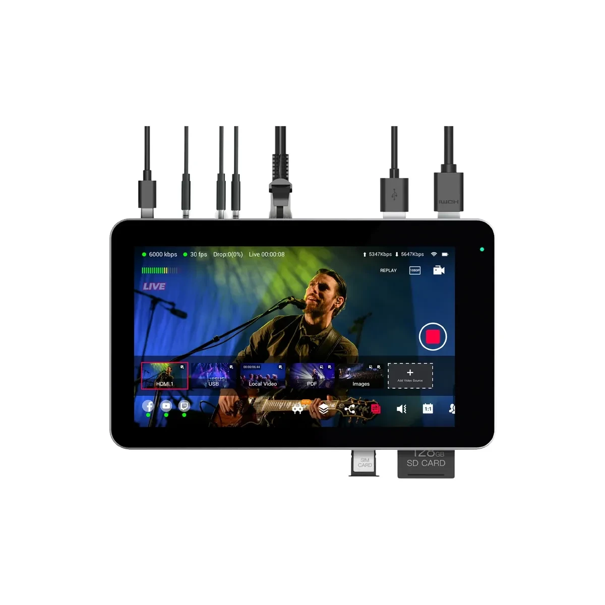 YoloBox YoloLiv YoloBox Mini Live Streaming Studio